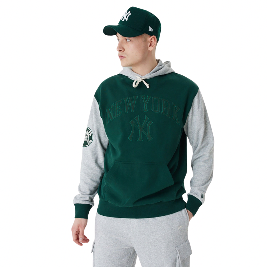 NEW ERA New York Yankees MLB Heritage Green Oversized Hoodie