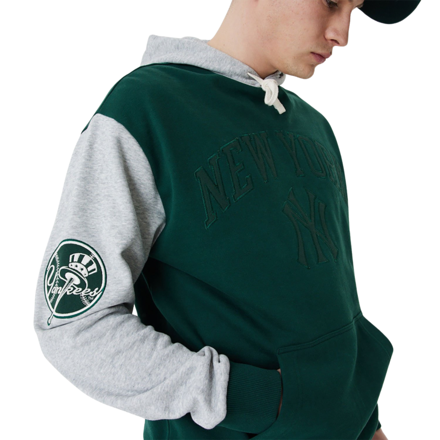 NEW ERA New York Yankees MLB Heritage Green Oversized Hoodie