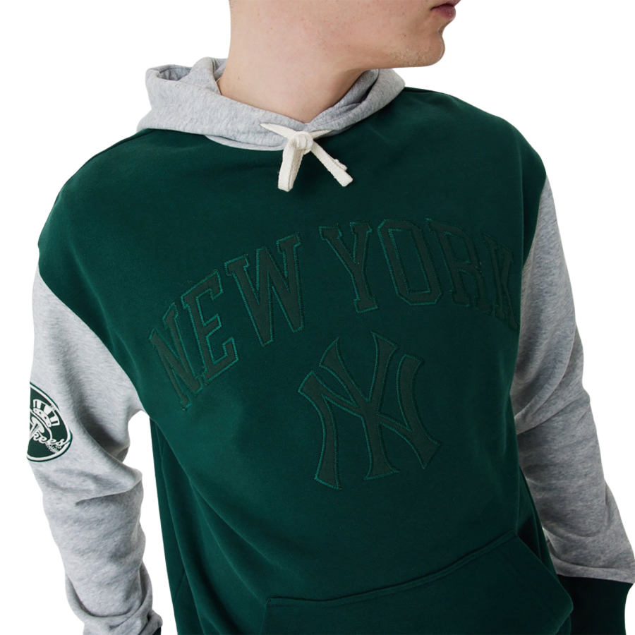 NEW ERA New York Yankees MLB Heritage Green Oversized Hoodie